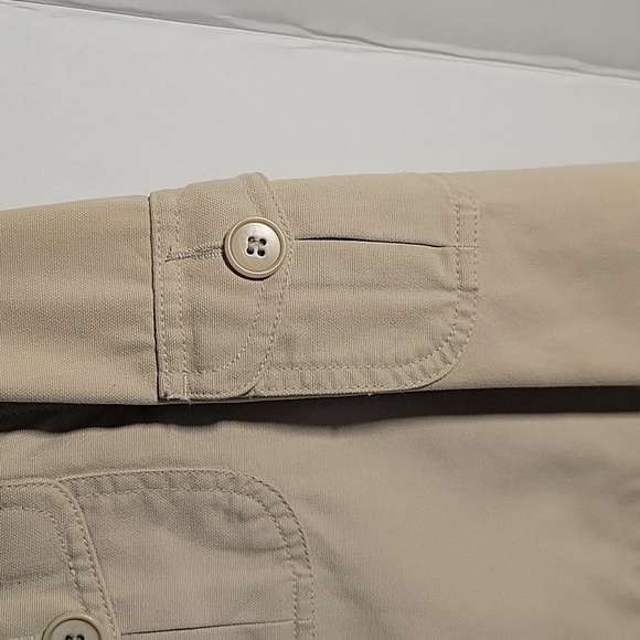 JONES NEW YORK SPORT S Beige safari pockets cinched waist Jacket‎ - Picture 2 of 8